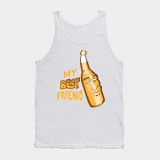 Beer- My Best Freind Tank Top